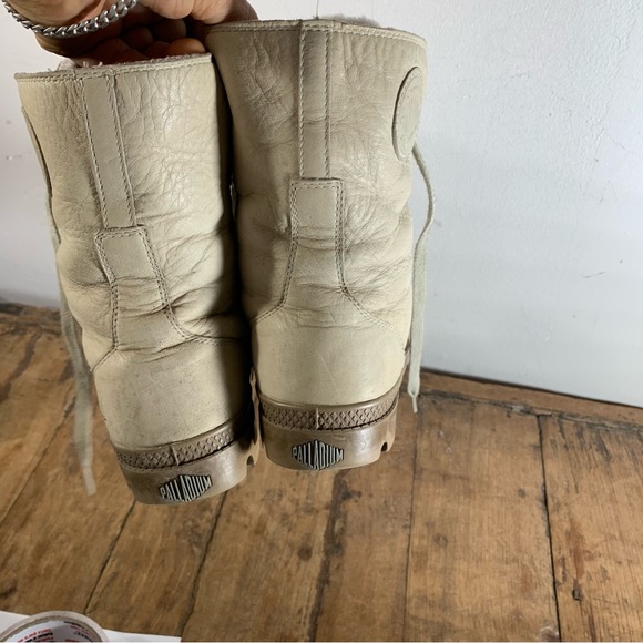 Palladium winter combat style leather boots - Picture 6 of 11